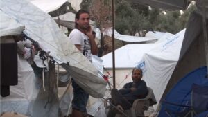 refugiados inmigrantes lesbos