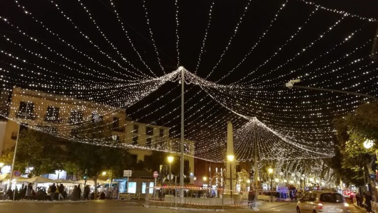 Navidad iluminacion luces compras