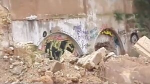 canodromo escombros falca verda bosque urbano