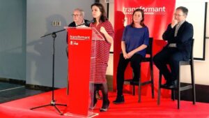 La vicesecretaria general del PSOE y portavoz del Grupo parlamentario Socialista, Adriana Lastra