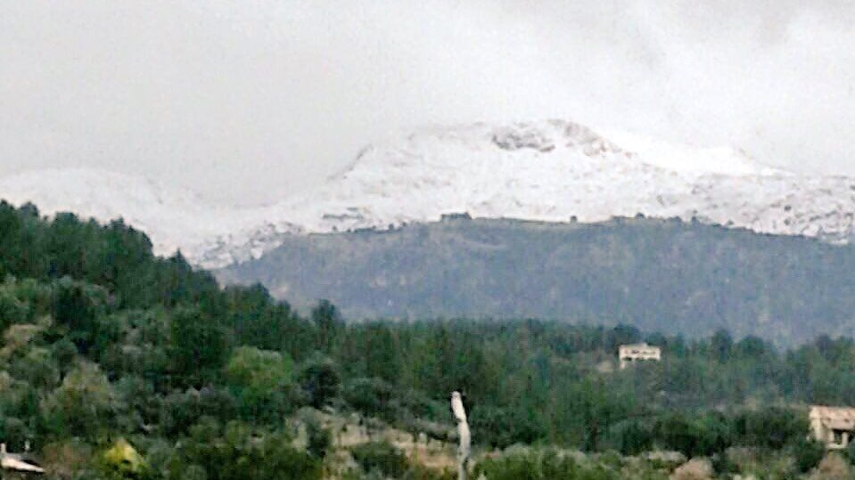 Nieve en la Serra