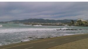 Temporal viento olas