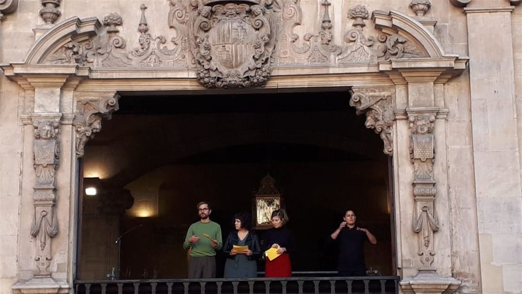 El pregón de tres actores de la serie 'Mai Neva a Ciutat' de IB3