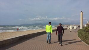 viento paseo platja palma