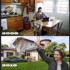 ten years challenge pablo iglesias