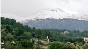 Nieve en la Serra