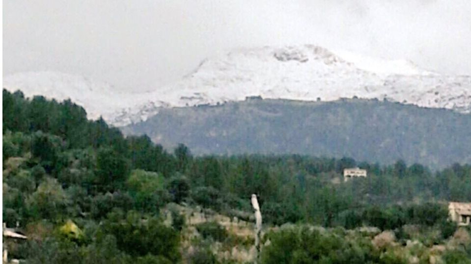 Nieve en la Serra