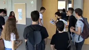 estudiantes colegios escuela