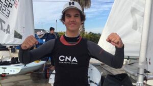 Justo Mart&iacute;nez, campe&oacute;n de Baleares de Laser 4.7