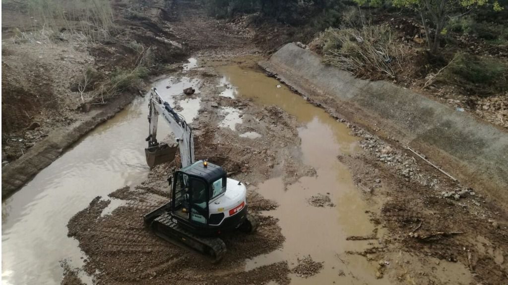 limpieza torrente sant llorenç