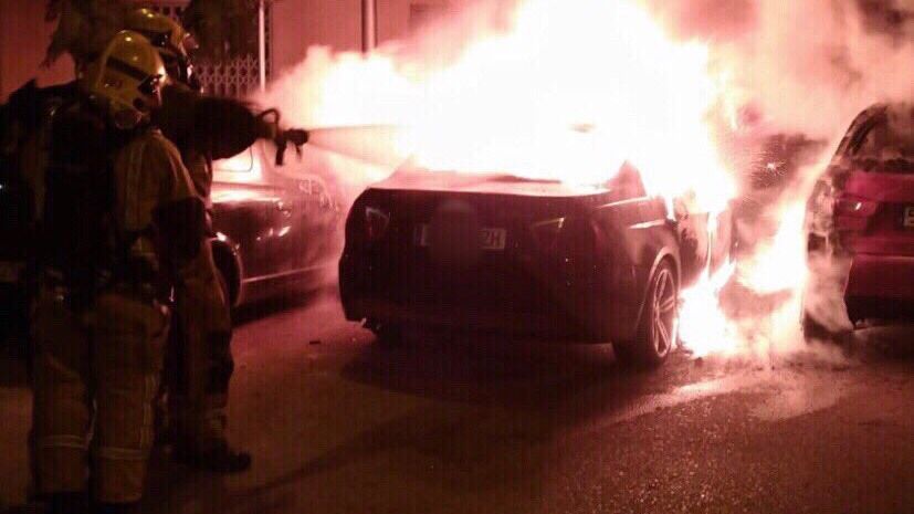 incendio coches son oliva