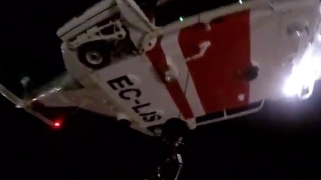 salvamento marítimo helicoptero
