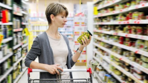 etiqueta alimentos supermercado compra