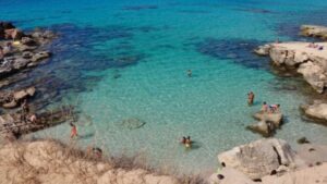 formentera costa playa mar