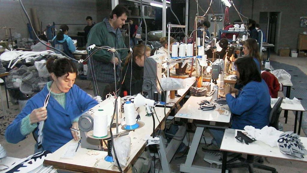 trabajadores calzado