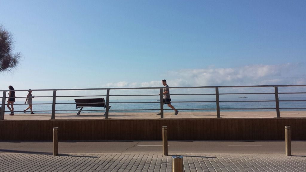 buen tiempo portixol paseo