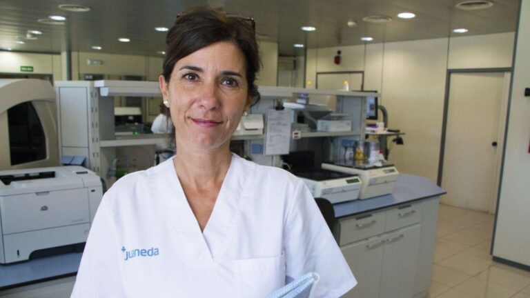 Laura García, responsable del laboratorio