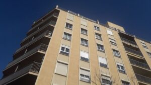 edificio, pisos, vivienda