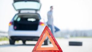 triangulo averia coche trafico