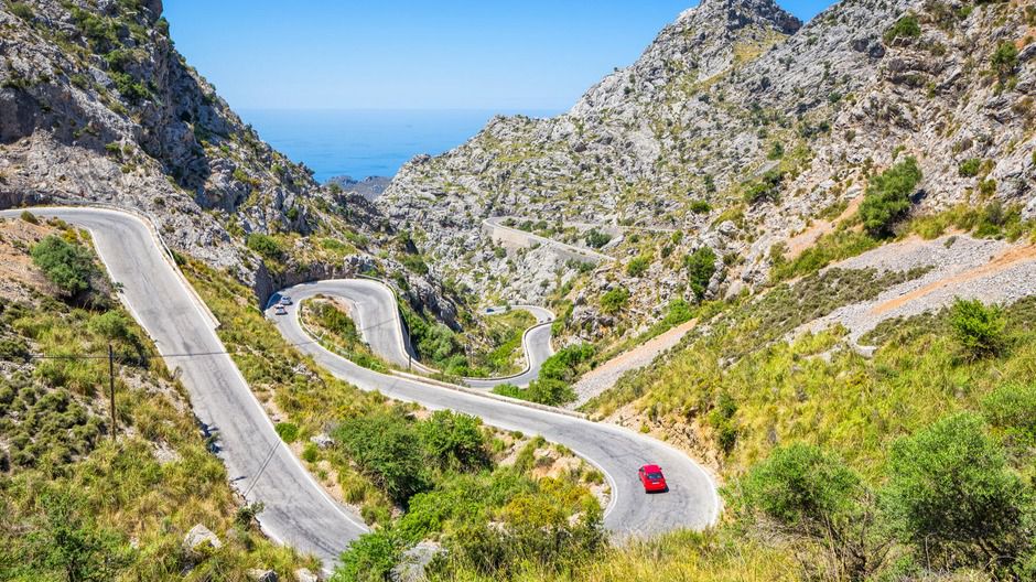 sa calobra carretera