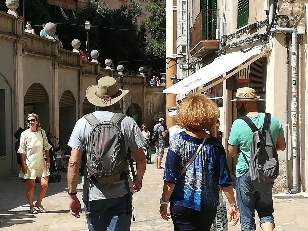 turistas palma turismo