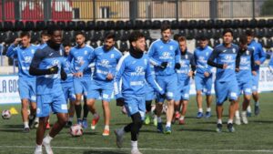 entrenamiento del Baleares