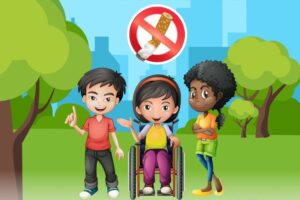 cartel de no fumar calvia