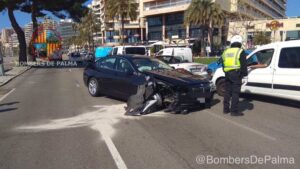 choque palma farola