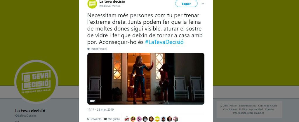 campaña mes twitter feminismo