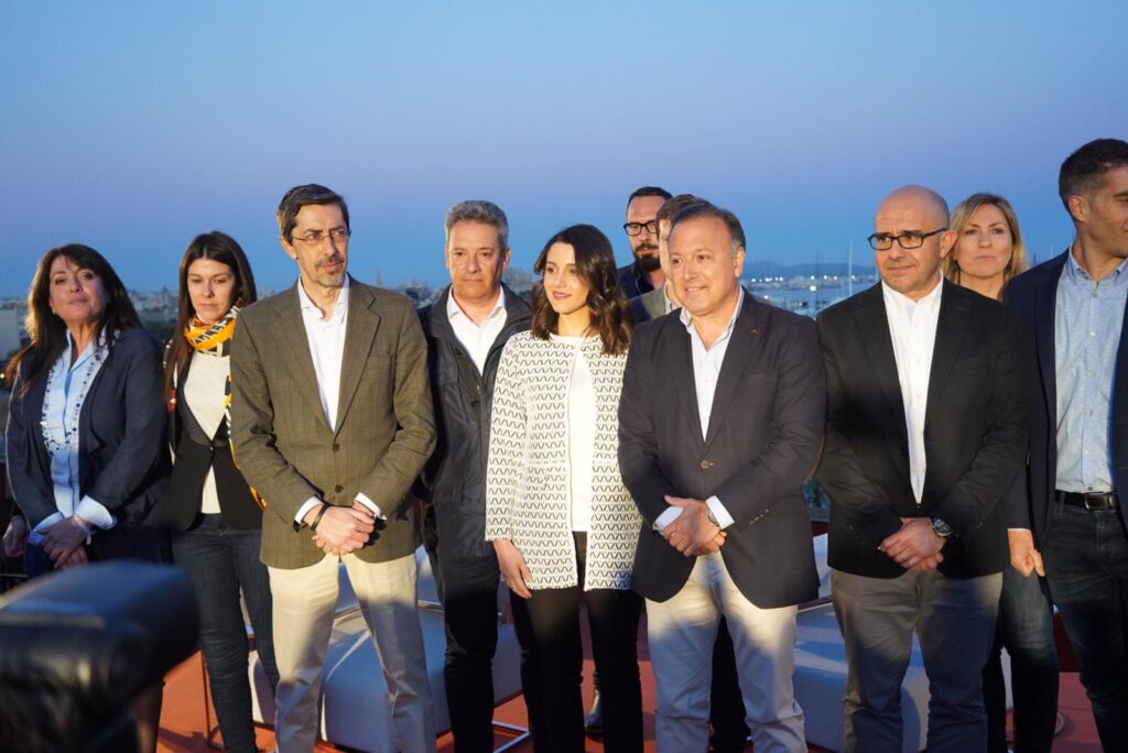 Arrimadas en Palma