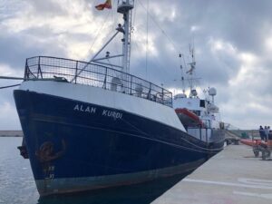 El barco rescate Alan Kurdi inmigrantes