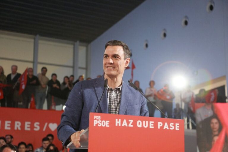 Sanchez 28A mitin Palma