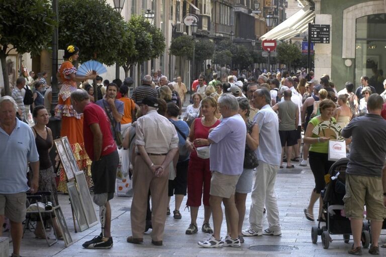 turistas saturacion calle