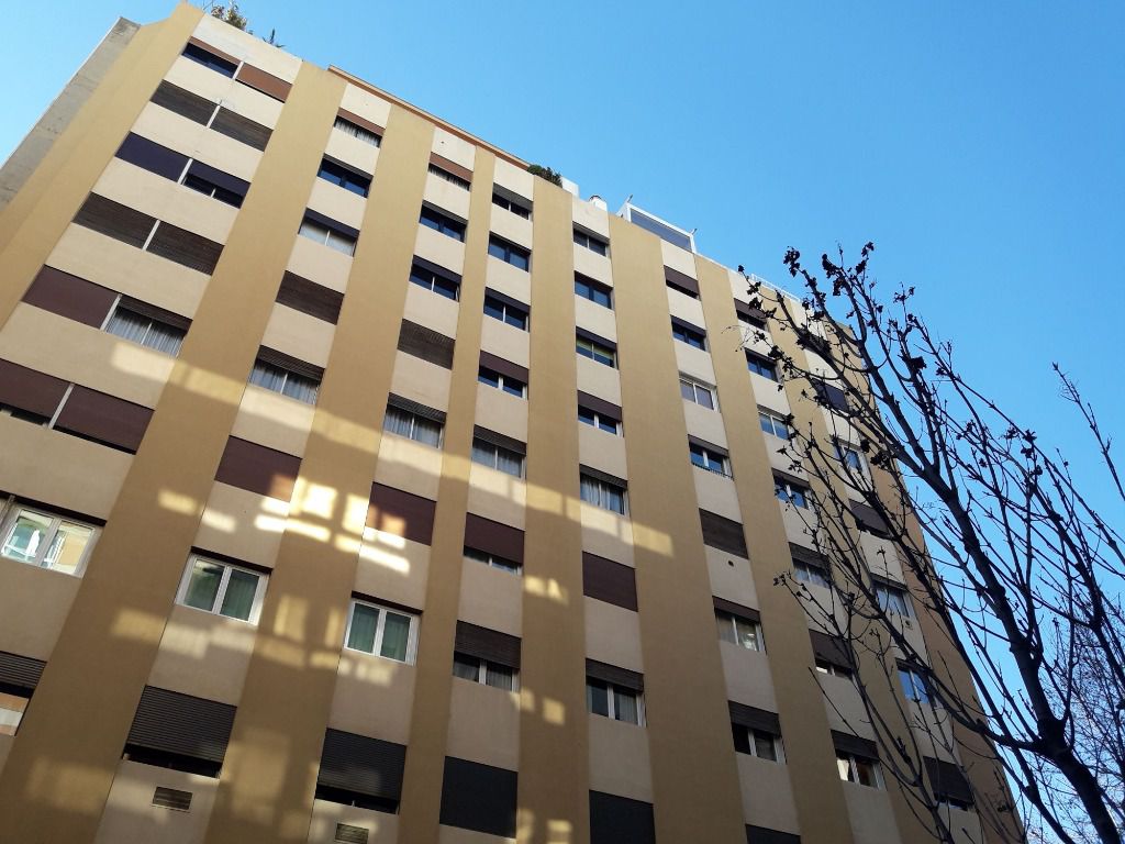 edificio, pisos, vivienda