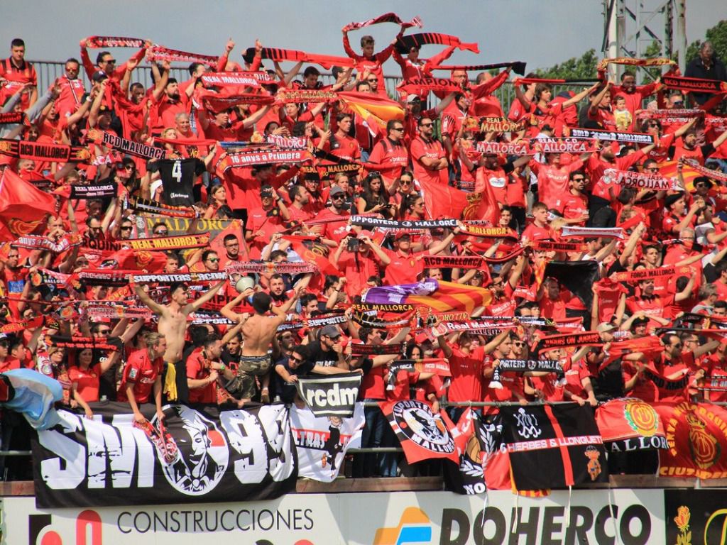 Ascenso del RCD Mallorca en Anduva