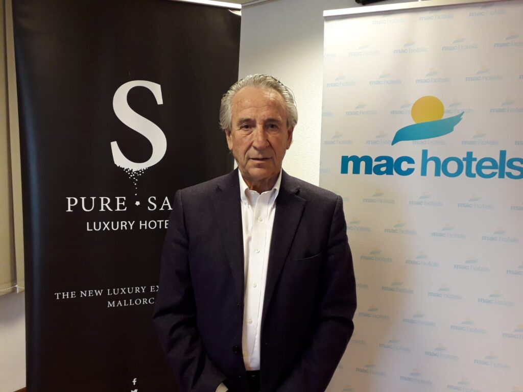 Miquel Amengual, presidente de Mac Hotels y Pure.Salt Luxury Hotels
