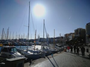 buen tiempo sol yates mar