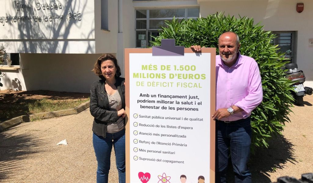 Miquel Ensenyat y Fina Santiago