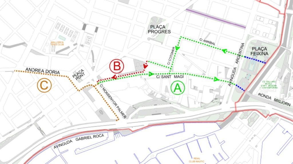 carriles bici santa catalina