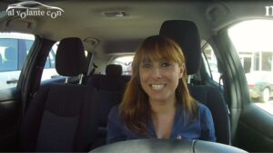 Bea al volante con