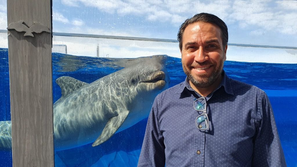 Rafael Abraham, director de Marineland
