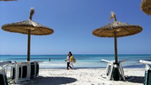 es trenc tumbonas hamacas calor sol sa rapita