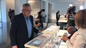 jaume font elecciones 26m votaci&oacute;n