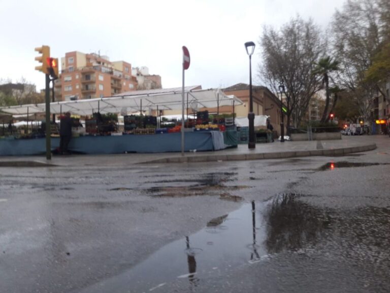 lluvia en Palma