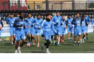 entrenamiento del Baleares