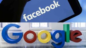 facebook google logos