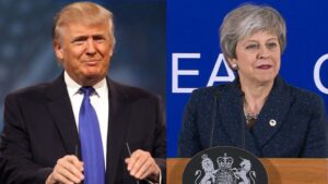 Trump, Theresa May