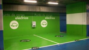 puntos de recarga coches electricos