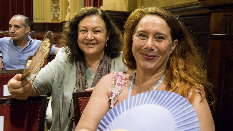 Mae de la Concha y Viviana De Sans