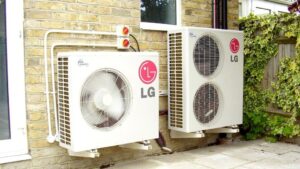 aire acondicionado calor electricidad